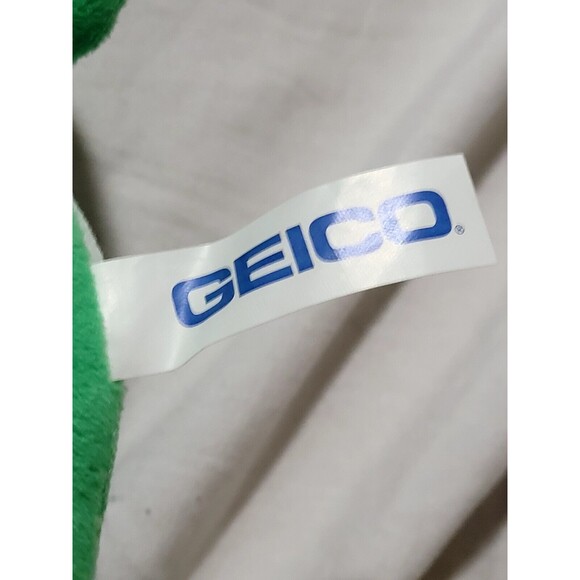 Geico Gecko Plush 5" Green Stuffed Animal Collectible Insurance Toy - Picture 3 of 7